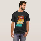 釣り好きの父 Tシャツ (正面フル)