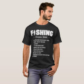 釣り好きの言い訳Tシャツ Tシャツ (正面フル)