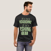 釣り好きの釣り人おもしろTシャツ Tシャツ (正面フル)
