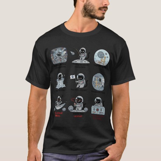 釣り好き、アングラーのキャスト Tシャツ (正面)