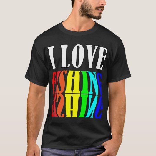 釣り好き Tシャツ (正面)
