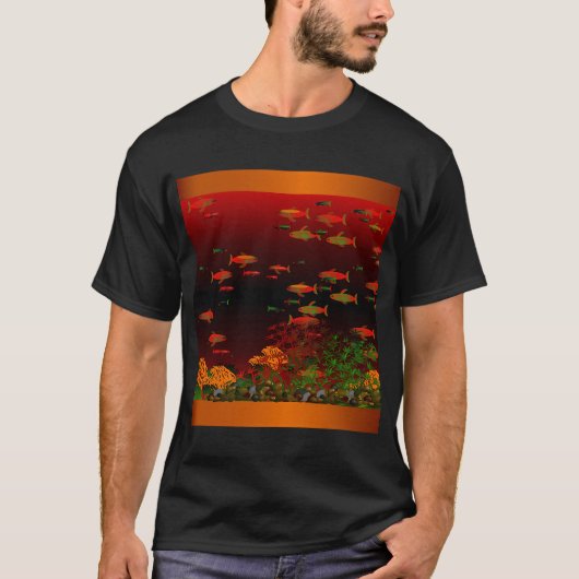 釣り好き Tシャツ (正面)