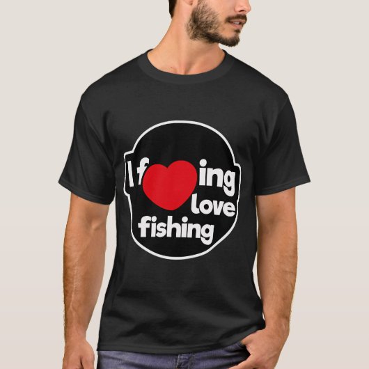 釣り好き Tシャツ (正面)