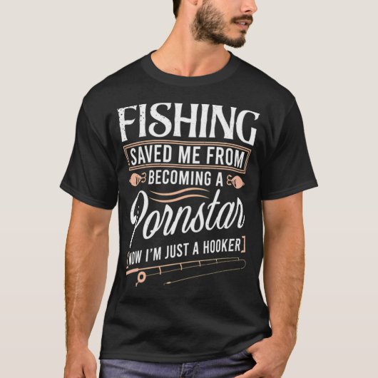釣り好き Tシャツ (正面)