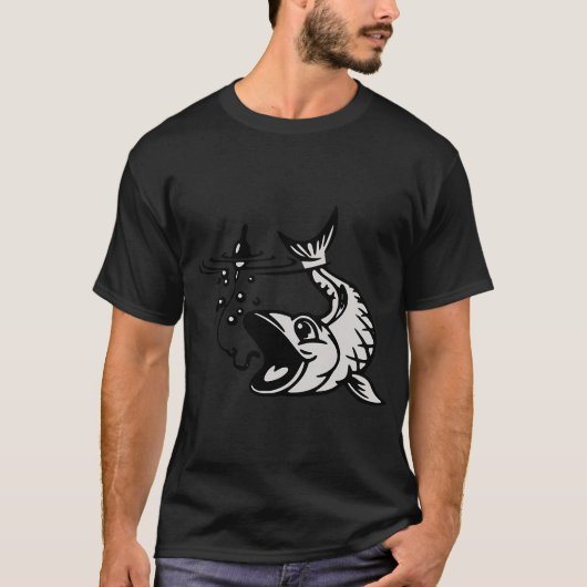 釣り好き Tシャツ (正面)