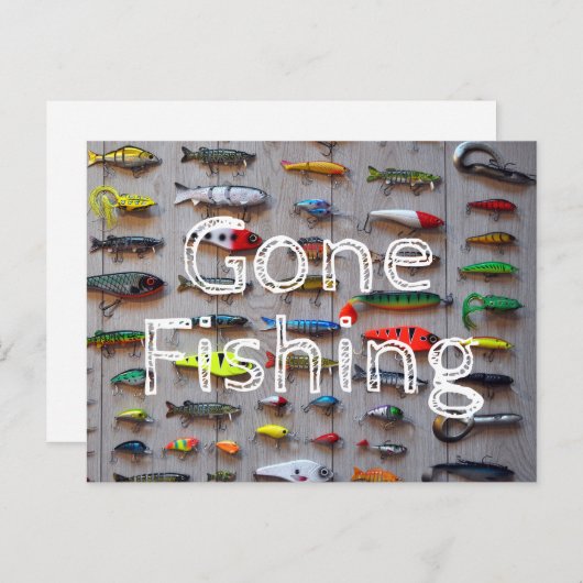 釣り引退 漁師 ギフト ポストカード (正面/裏面)