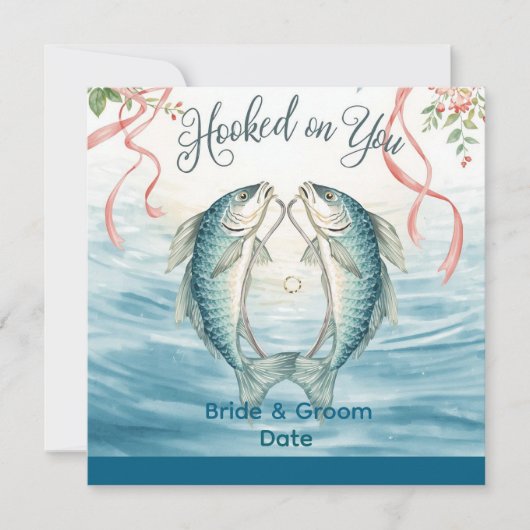 釣り愛好家のあなたへ特別な招待 招待状 (正面)