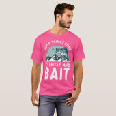 釣り来人に餌を与える人に良いこと Tシャツ (正面フル)