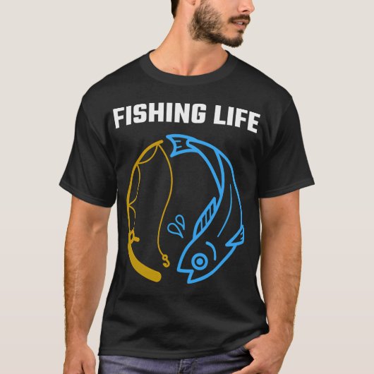 釣り派 Tシャツ (正面)