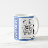 釣り物屋はビカールにサバの神聖な物を売る。 コーヒーマグカップ (正面右)