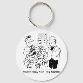 釣り物屋はビサーリーサバを提供している。おもしろい キーホルダー