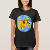釣り猫 #4 Tシャツ (正面)