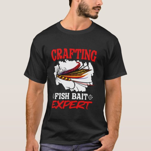 釣り用ルアー クラフト 釣り人 フィッシャーマン 釣り好き Tシャツ (正面)