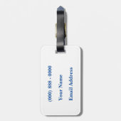 釣り用荷物タグ ラゲッジタグ (裏面縦)