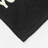 釣り竿はタトチップスのように、一つでは満足できない フリースブランケット (角)