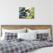 釣り糸 キャンバスプリント (インサイチュ (寝室))