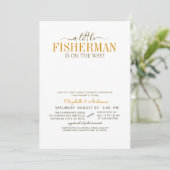 釣り素朴人が赤ちゃんシャワーを浴びる 招待状 (スタンド正面)