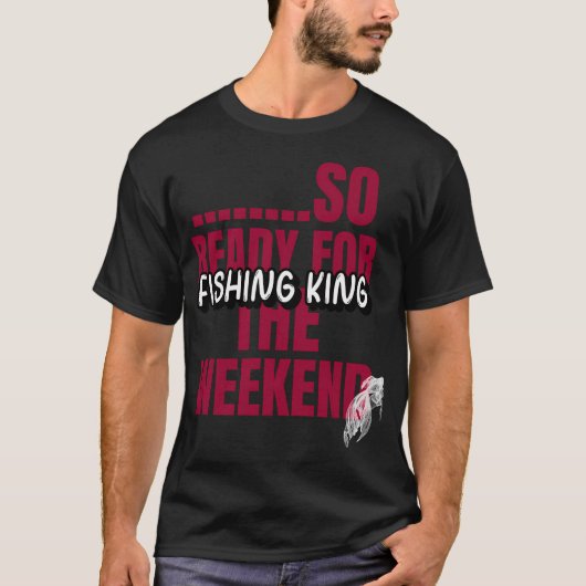釣り終わりたい願望 Tシャツ (正面)