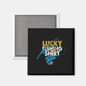 釣り運アップTシャツ 漁師のための洗わない服 マグネット (正面/裏面)