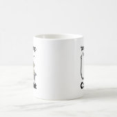 釣り針が鋭すぎて捕まらない面白い引用 コーヒーマグカップ (中央)