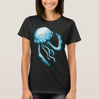 釣り針に引っ掛かった魚 Tシャツ