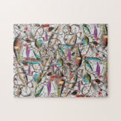 釣り針フィッシャーマンパズル!ジグソーパズル ジグソーパズル (横)