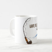 釣り針 コーヒーマグカップ (正面左)