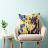 釣り針 – ポップ・アートのゴシック悪夢シュールアルアートスクエア クッション (椅子)