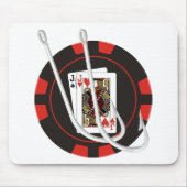 釣り針 マウスパッド (正面)