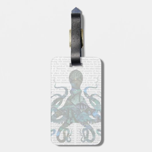 釣り青タコ ラゲッジタグ (裏面縦)