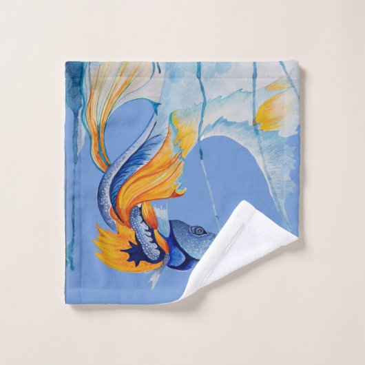 釣り顔タオル ウォッシュタオル (ウォッシュタオル)