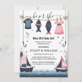 釣り餌おもしろい木魚魚釣り性明かす 招待状 (正面)