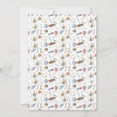 釣り1歳誕生日ギフトタグ | オフィシャルにワン サンキューカード (裏面)