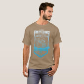 釣り スポーツ フィッシャーマン ペトリ・ハイル 釣り針 レトロ Tシャツ (正面フル)