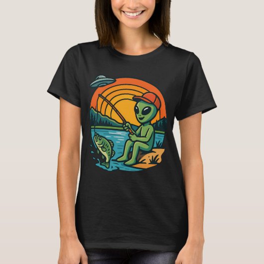 釣り - リールの伝説 Tシャツ (正面)