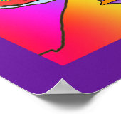 釣り？ 釣り人の楽しみ ポスター (角)