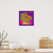 釣り？ 釣り人の楽しみ ポスター (キッチン)