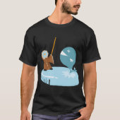 釣り。 Tシャツ (正面)