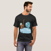 釣り。 Tシャツ (正面フル)