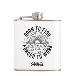 釣パーソナライズされたり人の贈り物生まれを釣る フラスク