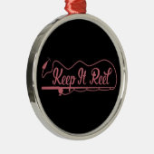 **釣保り人金属オーナメント用**ITリール メタルオーナメント (右)