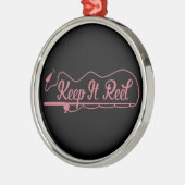 **釣保り人金属オーナメント用**ITリール メタルオーナメント (左)