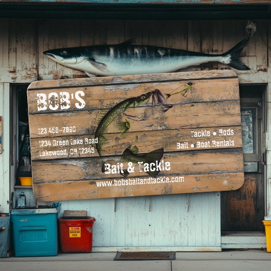 釣具店 名刺