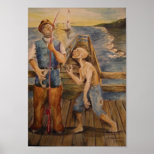 釣教えり方を教えて ポスター (正面)