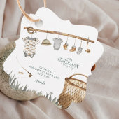 釣素朴り人赤ちゃんシャワーありがとう フェイバータグ