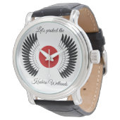 釧路湿原を守ろう! チャリティ・メンズウォッチ（Charity Watch） 腕時計 (アングル)