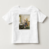 鈍いかみそり、パブ。 狩りによって、1827年(着色されたetchin トドラーTシャツ (正面)