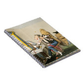 鈍いかみそり、パブ。 狩りによって、1827年(着色されたetchin ノートブック (右側)