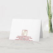 鈍いが合わせ、あって下さい カード (裏面)