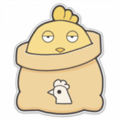 鈍いシック、フルバッグ シール (正面)